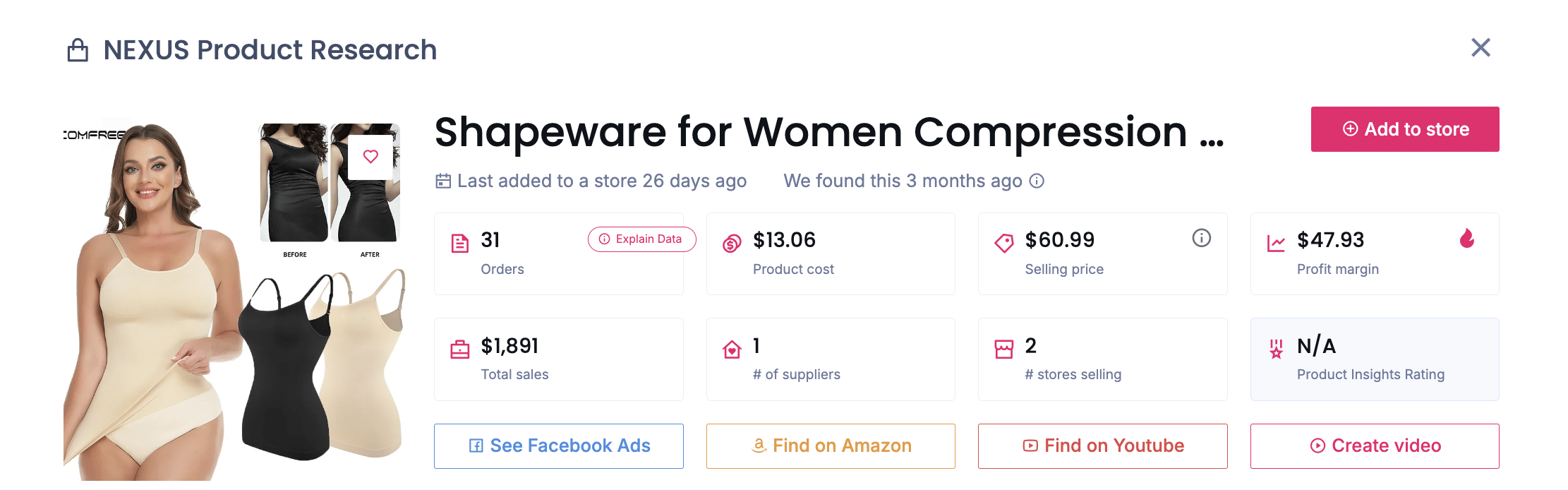 Curvehug body shaper